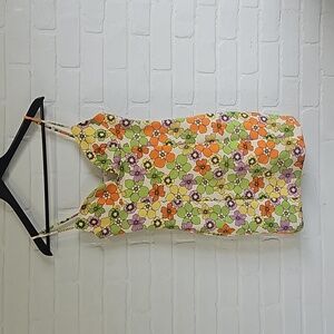 Zara Floral Mini Dress - Multicolor